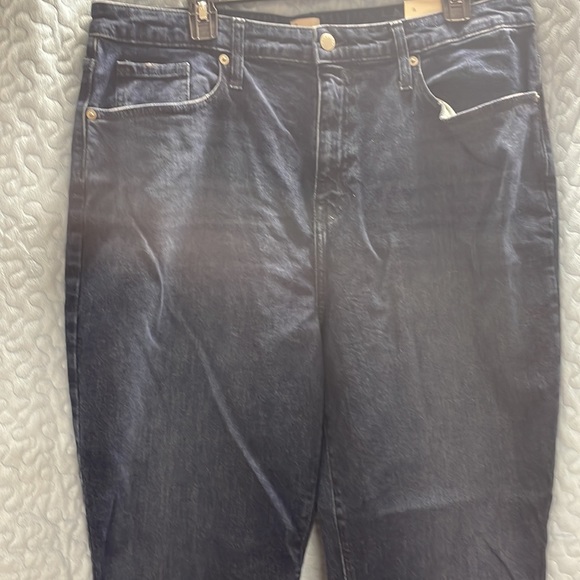 High rise boot, cut dark denim jeans - Picture 8 of 10